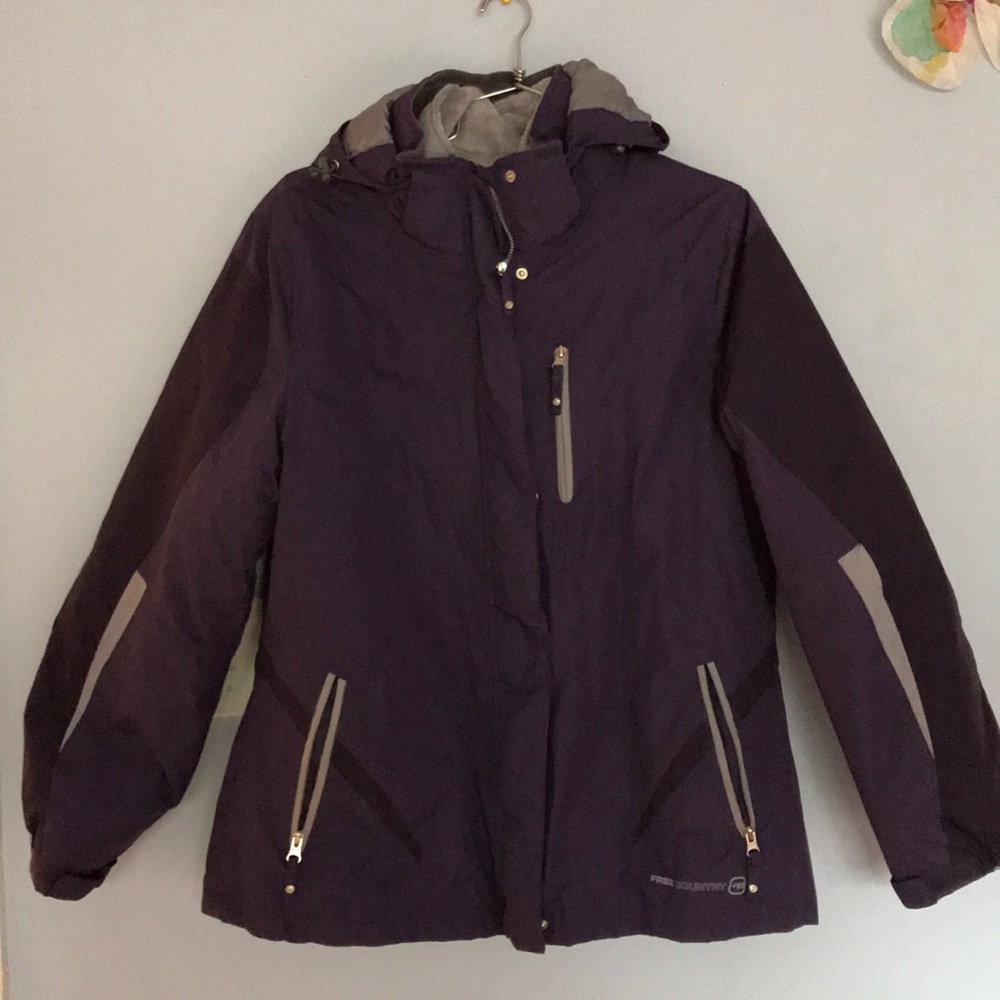 Free country cold weather 3 in 1 jacket
